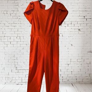 Calvin Klein Vibrant Orange Jumpsuit